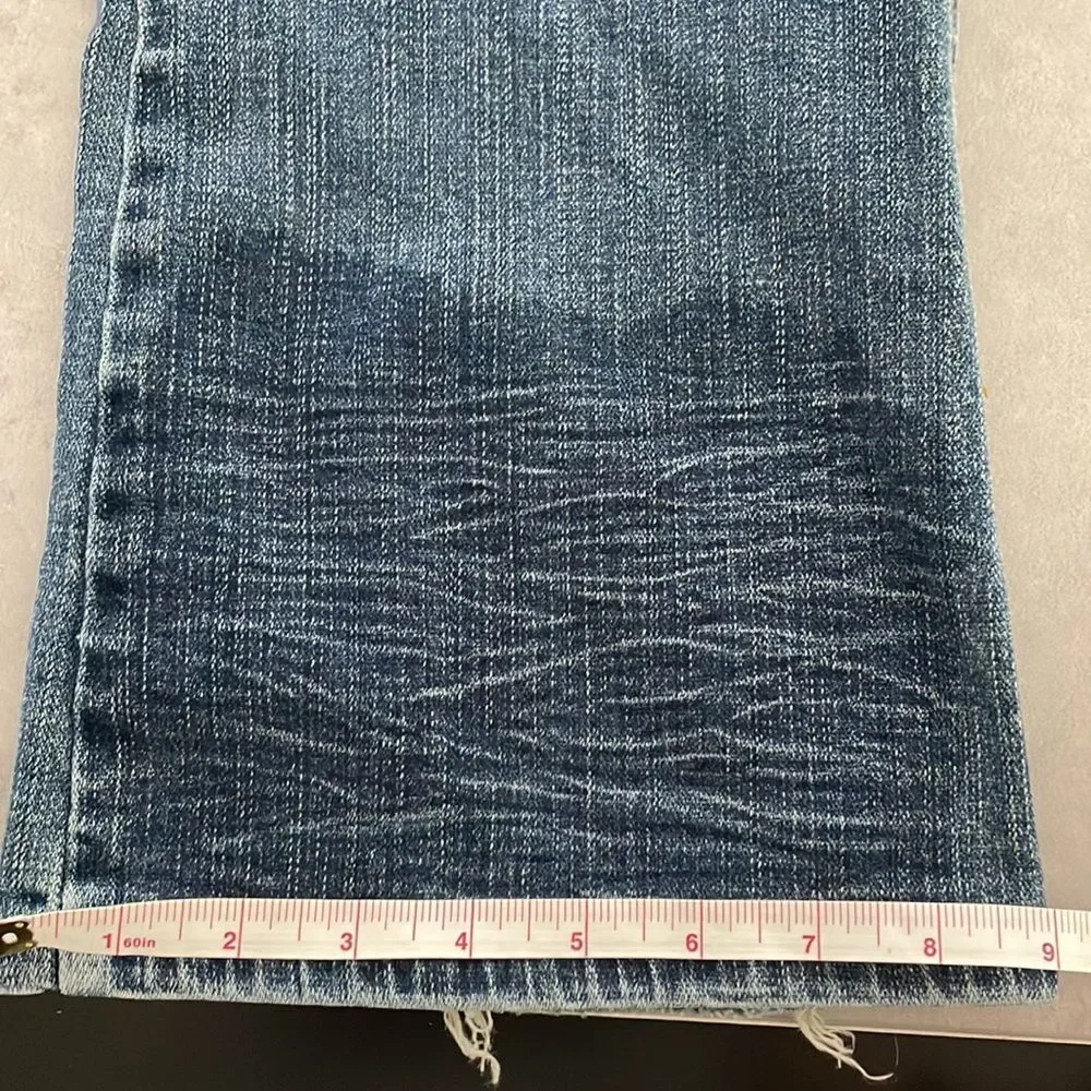 Buffalo David Bitton Rox-X women’s jeans faded distressed bootcut‎ Y2K size 28